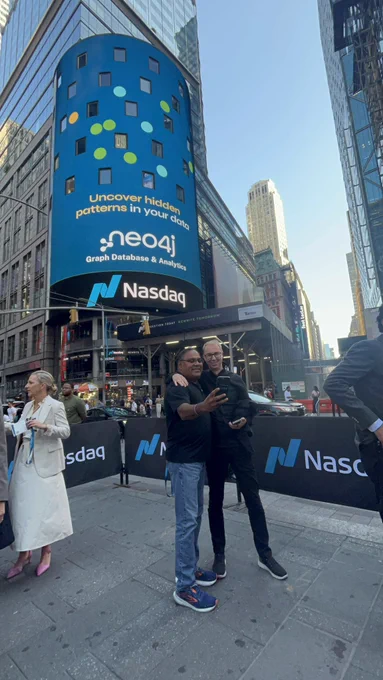 At #Nasdaq tower