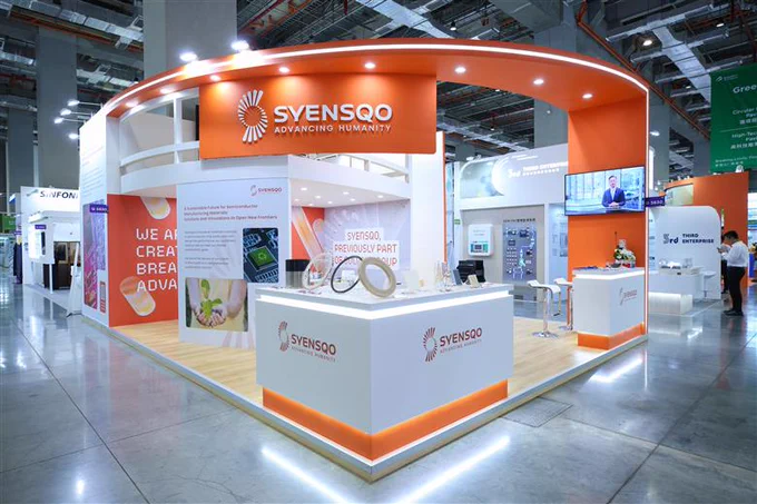 Syensqo to debut at Semicon Taiwan 2024
Showcasing advanced material solutions for all semiconductor needs

 
Brussels, September 4, 2024 - Syensqo, previously part of Solvay Group, will debut at Semicon Taiwan 2024 in Taipei with the materials portfolio covering all stages of semiconductor processing. As a leading global provider of advanced performance materials and chemical solutions, the company offers specialty polymers for the semiconductors industry. From September 4 to 6 at booth Q5830 in TaiNEX Hall 2, 1st floor, Syensqo’s exhibit will highlight material solutions that help customers push the limits of chip performance and enable a more sustainable semiconductor future.

“With high purity, excellent plasma, chemical and high-temperature resistance, our innovative materials have shown that they can outperform incumbent competitors under some of the harshest process conditions,” states Andrew Lau, Senior Executive Vice President of Electronics & Industrial at Syensqo’s ....