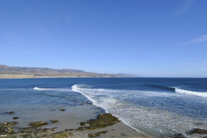 View of Coho Anchorage in the proposed Chumash Heritage National Marine Sanctuary. (Image credit: Robert Schwemmer/NOAA)