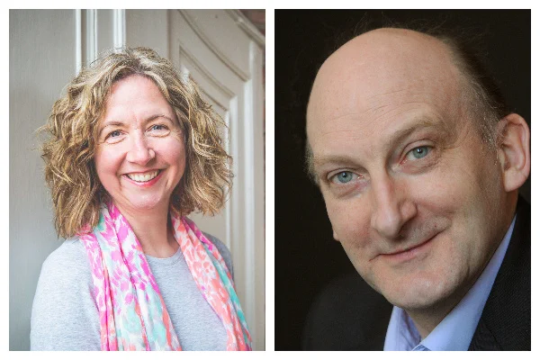 Photographs of our new Community Directors Rebecca Craven and Stephen Lewis
