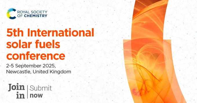 5th International solar fuels conference - 2-5 September 2025