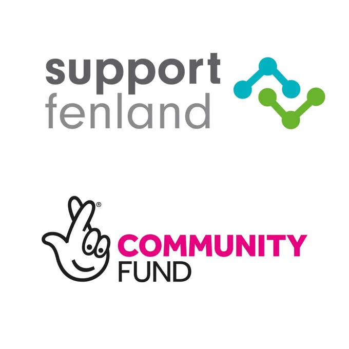 Support Fenland and National Lottery Community Fund logos