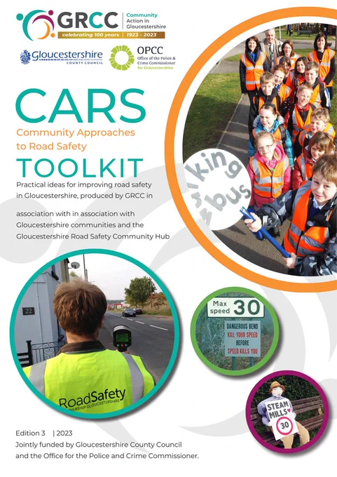 A picture of the front page of our Community Approaches to Road Safety (CARS) Toolkit.