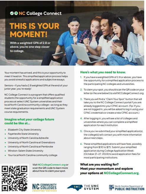 College Connect information