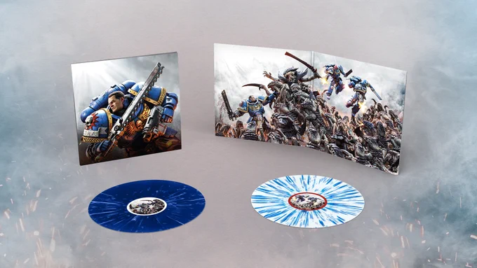 Warhammer 40,000: Space Marine 2 soundtrack on Limited Edition vinyl
