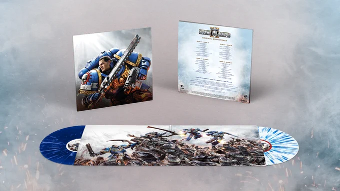 Warhammer 40,000: Space Marine 2 soundtrack on Limited Edition vinyl