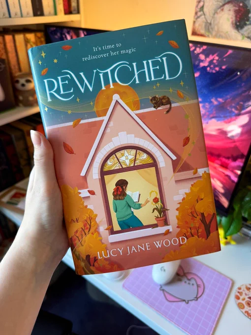 A hardback of Rewitched