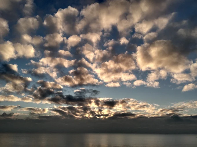 Image of a sky of clouds. 