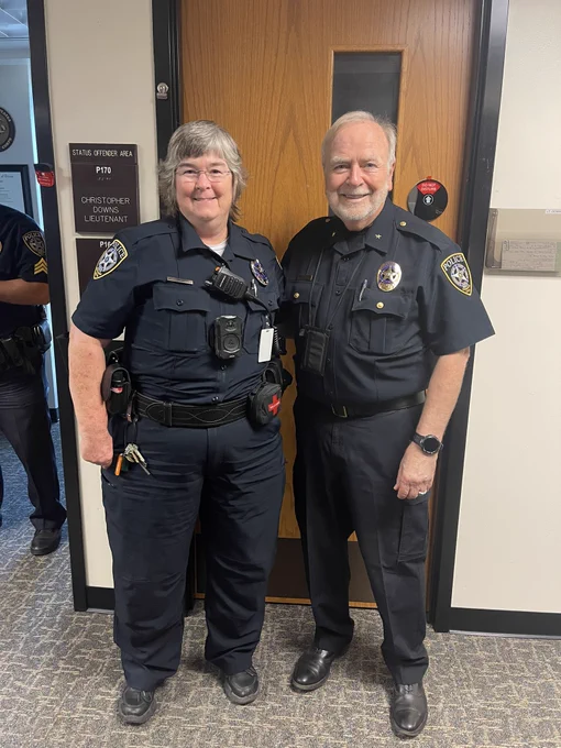 Officer Vallancourt and DC Baker!