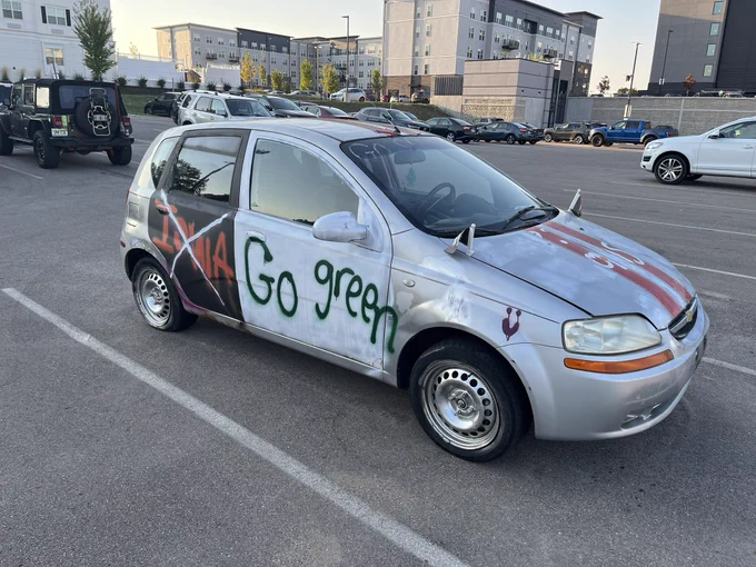 MSU fratmobile
