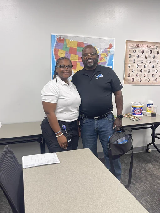 Officer Ellis and Cpl. Newton!