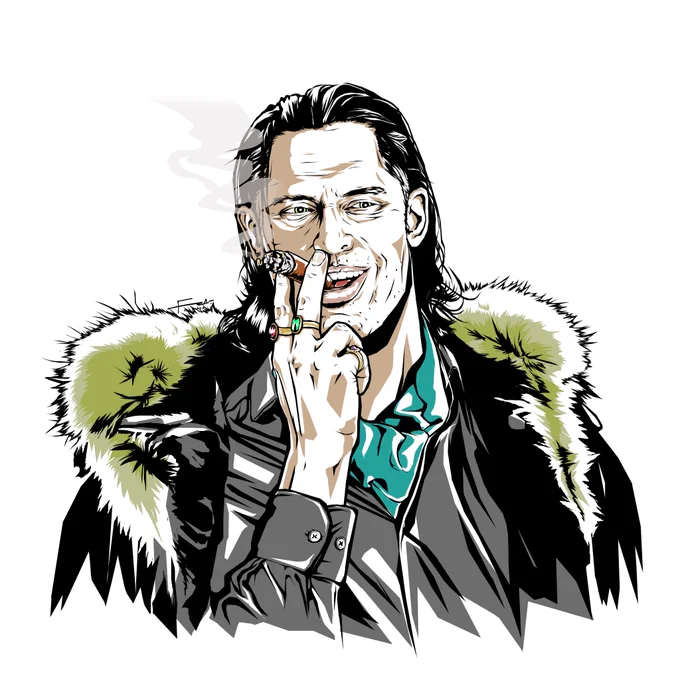 Joe Manganiello as Crocodile from One Piece.