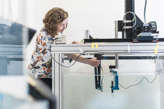 Picture of a female researcher 
