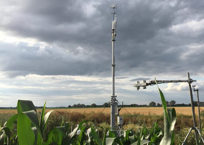 Flux monitoring on fen