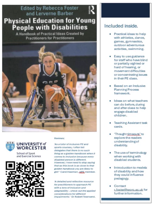 A photo of the front cover of the book, QR code, two endorsements and a summary of the book