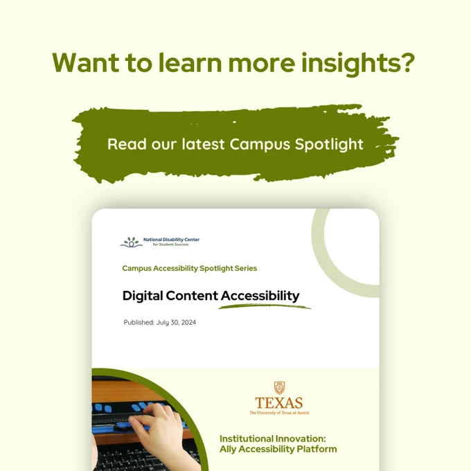 The last slide concludes with a call to action, "Want to learn more insights? Read our latest Campus Spotlight" and the cover page of the pdf that features the same content from slide 1.