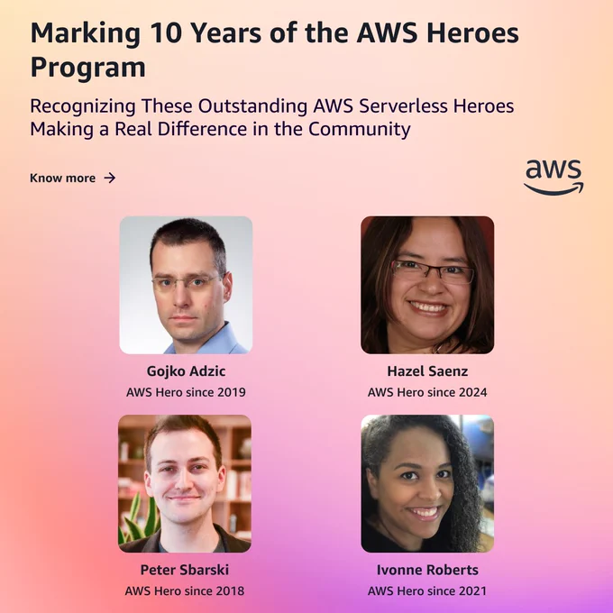 AWS Serverless Heroes