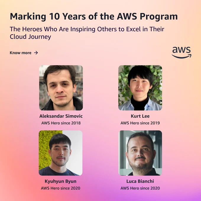 AWS Serverless Heroes