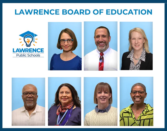Lawrence Board of Education members