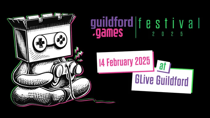 Guildford.Games Festival 2025 on 14th February 2025 at Glive Guildford