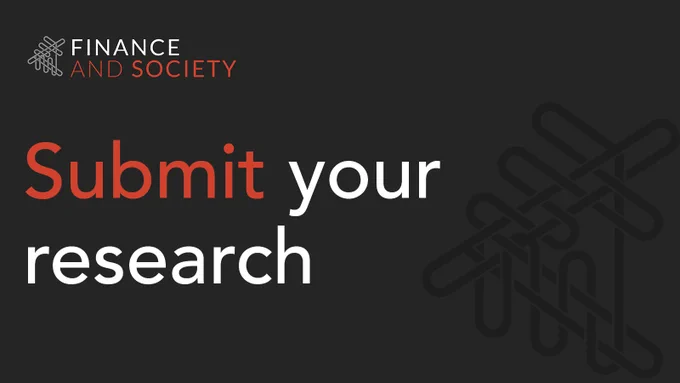 FAS logo on a black background with the text 'Submit your research' in red and white