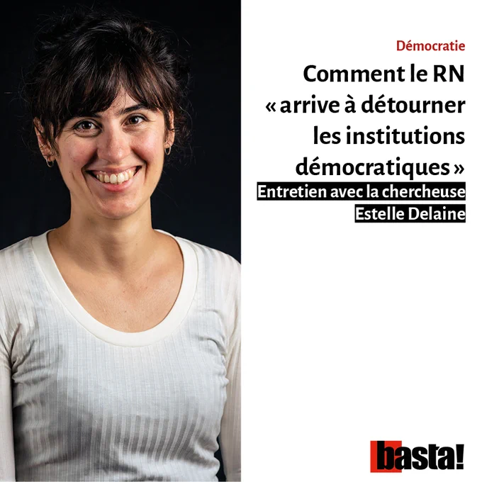 Entretien avec la chercheuse Estelle Delaine sur comment le RN "arrive à détourner les institutions démocratiques"
