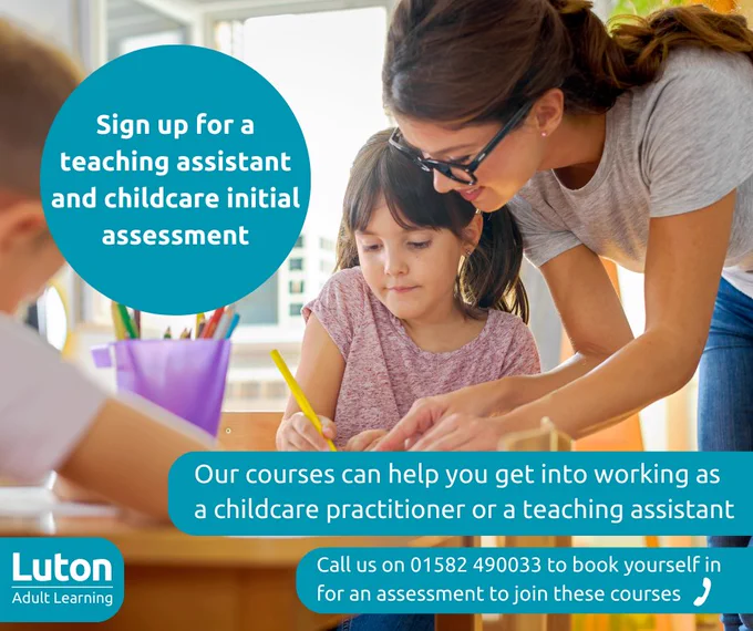 Sign up for a teaching assistant and childcare initial assessment