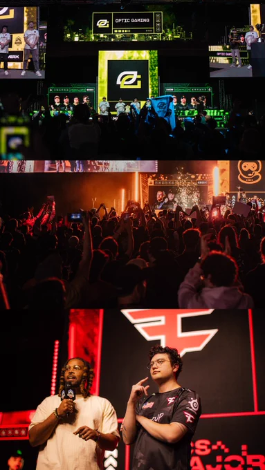 Photo collage of moments from the HCS Salt Lake City Major 2024