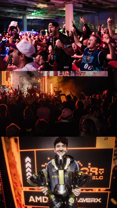 Photo collage of moments from the HCS Salt Lake City Major 2024