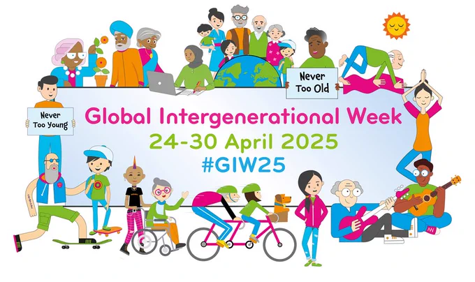 Global intergenerational week - 24-30 April 2025 #GIW25