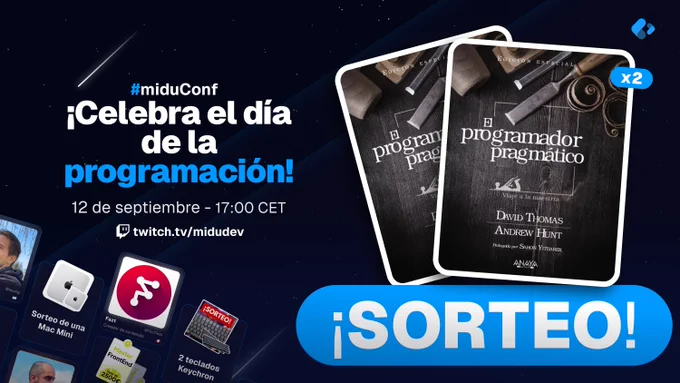 Sorteo de 2 libros de programador pragmático