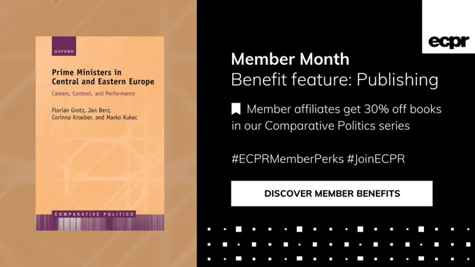 ECPR Member Affiliates Get 30% off Books in our Comparative Politics Book Series