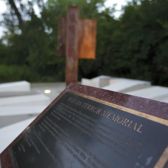 Photo of the War on Terror Memorial.