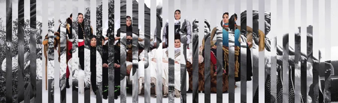 Caroline Monnet, History Shall Speak for Itself, 2018, installation