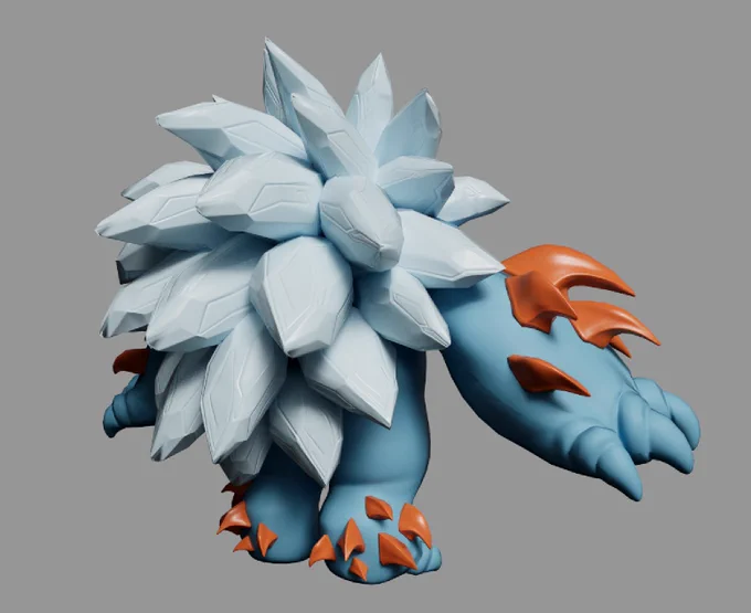 Work in progress creature design
