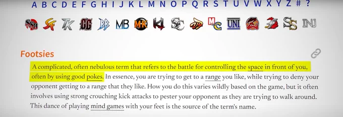 From Akshon E-Sports' "The Art of Footsies": https://youtu.be/mhkLBaDPuA8?si=PmSPLBBi_shLUtib