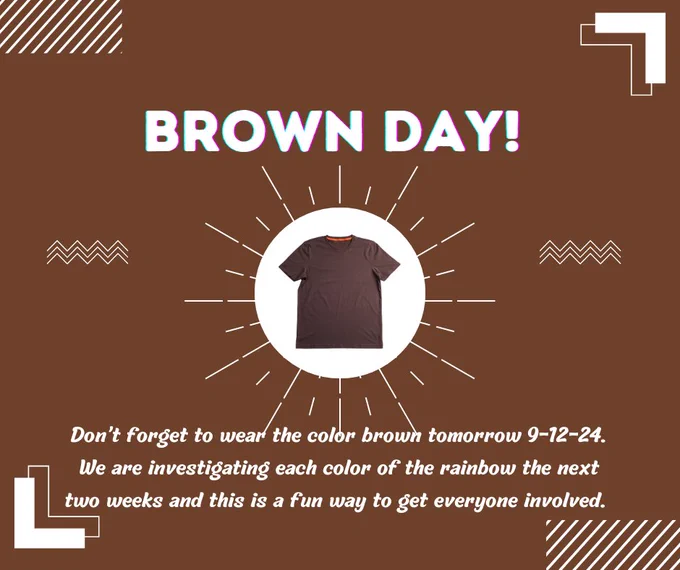 brown