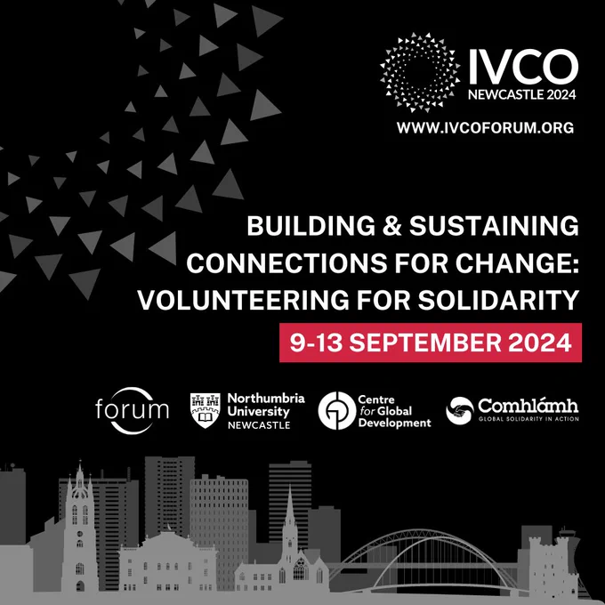 Graphic advertising the IVCO 2024 at Northumbria University
