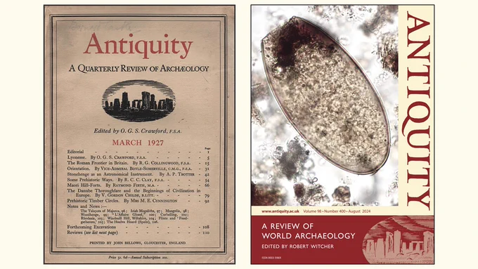Antiquity covers: issues 1 and 400