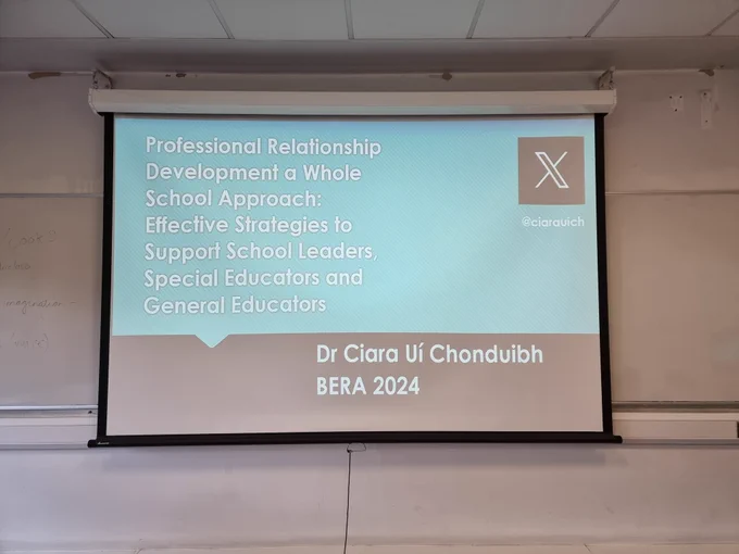 Effectively developing professional relationships for #schoolleaders and #classteachers and #specialeducationteacher