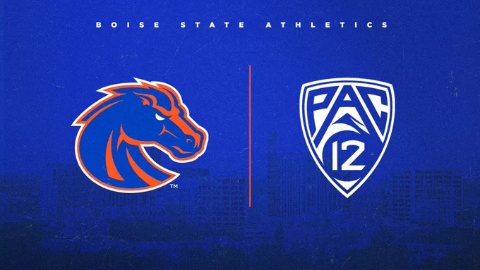 Boise State and Pac-12 logos