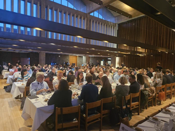 Attendees at UK DNA 2024 enjoying the conference dinner