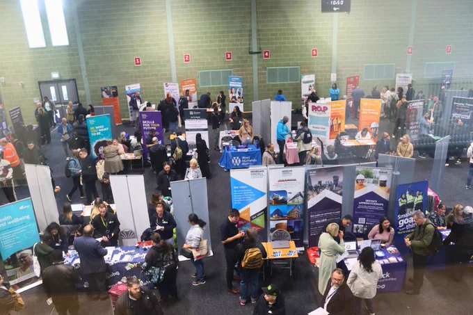 The Walsall Works Jobs Expo.