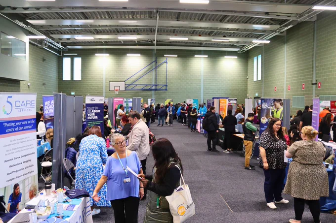 The Walsall Works Jobs Expo.