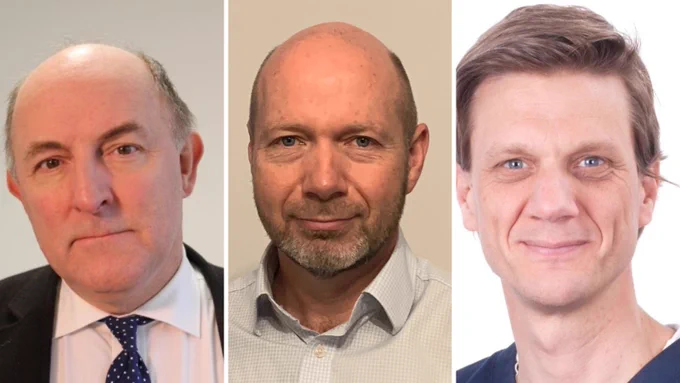 Prof Gareth Evans, Prof Martin McCabe, Dr Gerben Borst