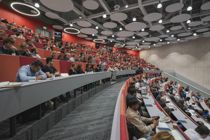 A picture of delegates at the #Faraday2024 conference.