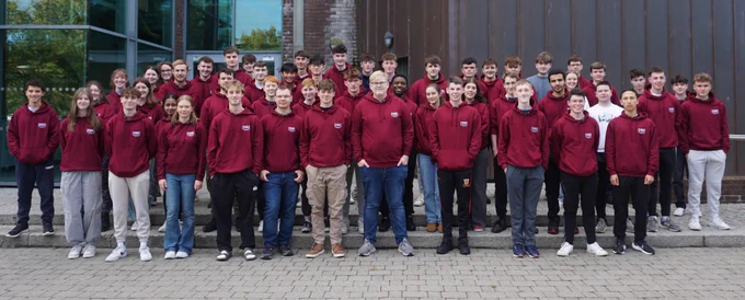 ISE inductees 2024 on campus at the university of Limerick