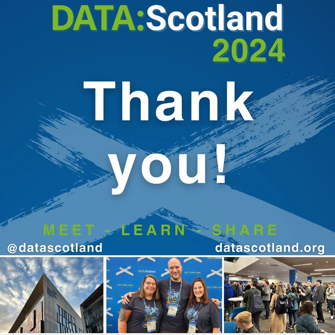 thank you poster with a few event photos