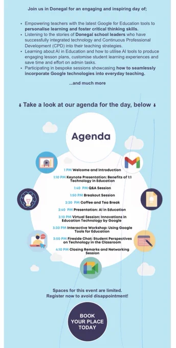 Agenda for event