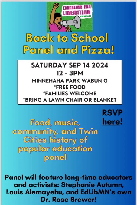 Poster of an event